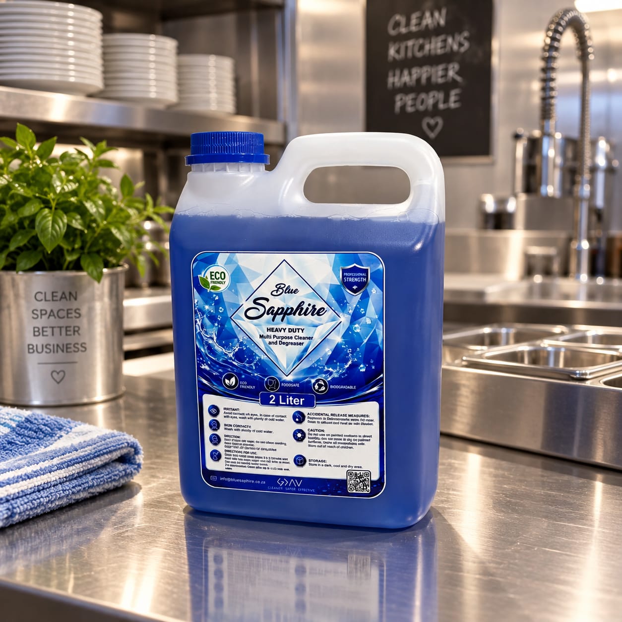 Blue Sapphire Multipurpose Cleaner & Degreaser 2L