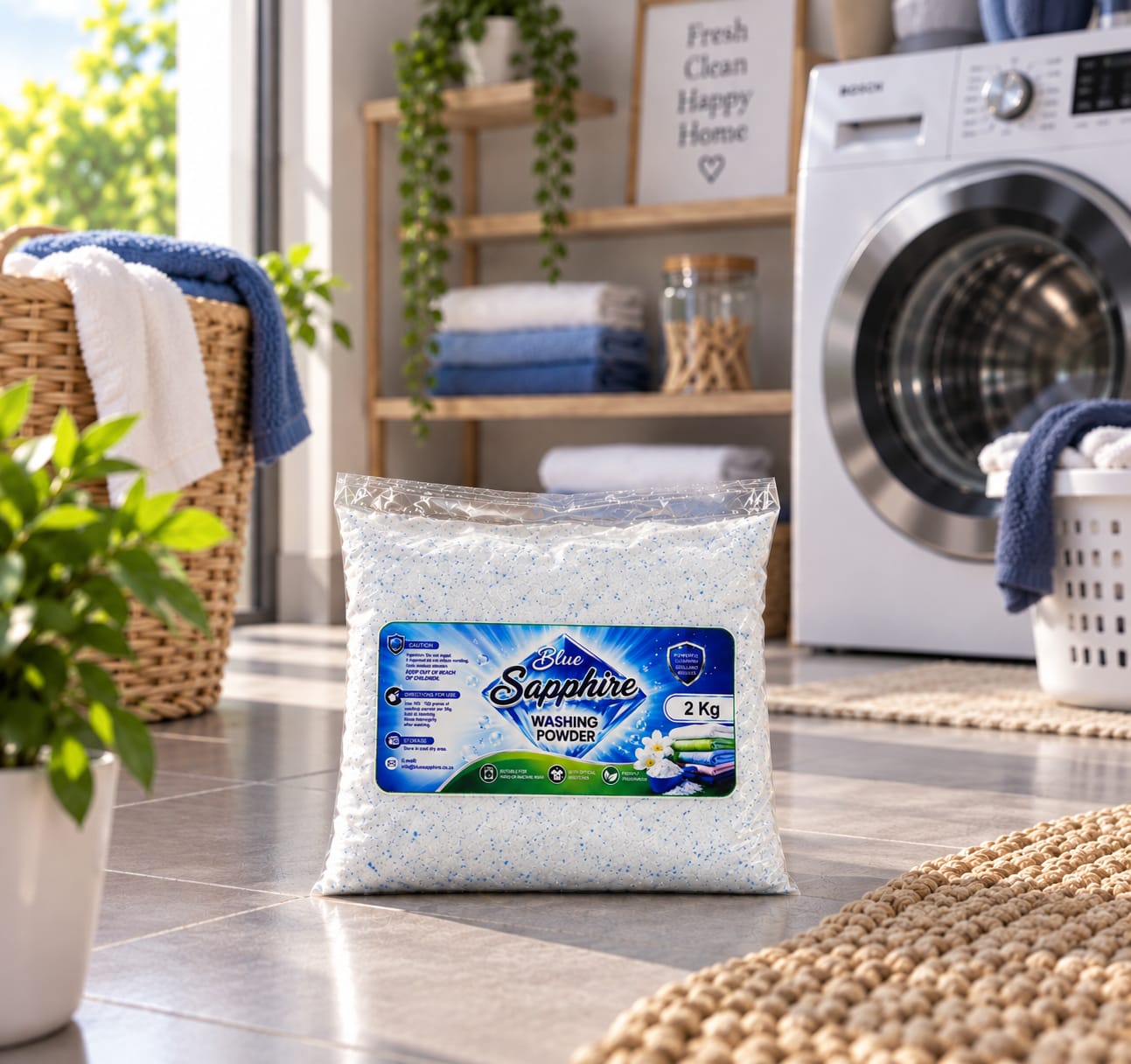 Blue Sapphire Washing Powder 2Kg