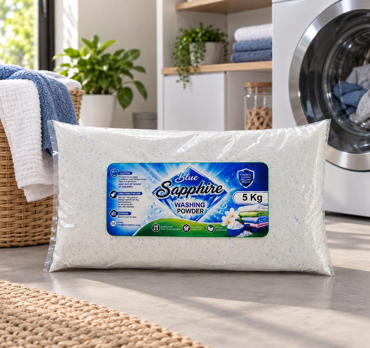 Blue Sapphire Washing Powder 5Kg